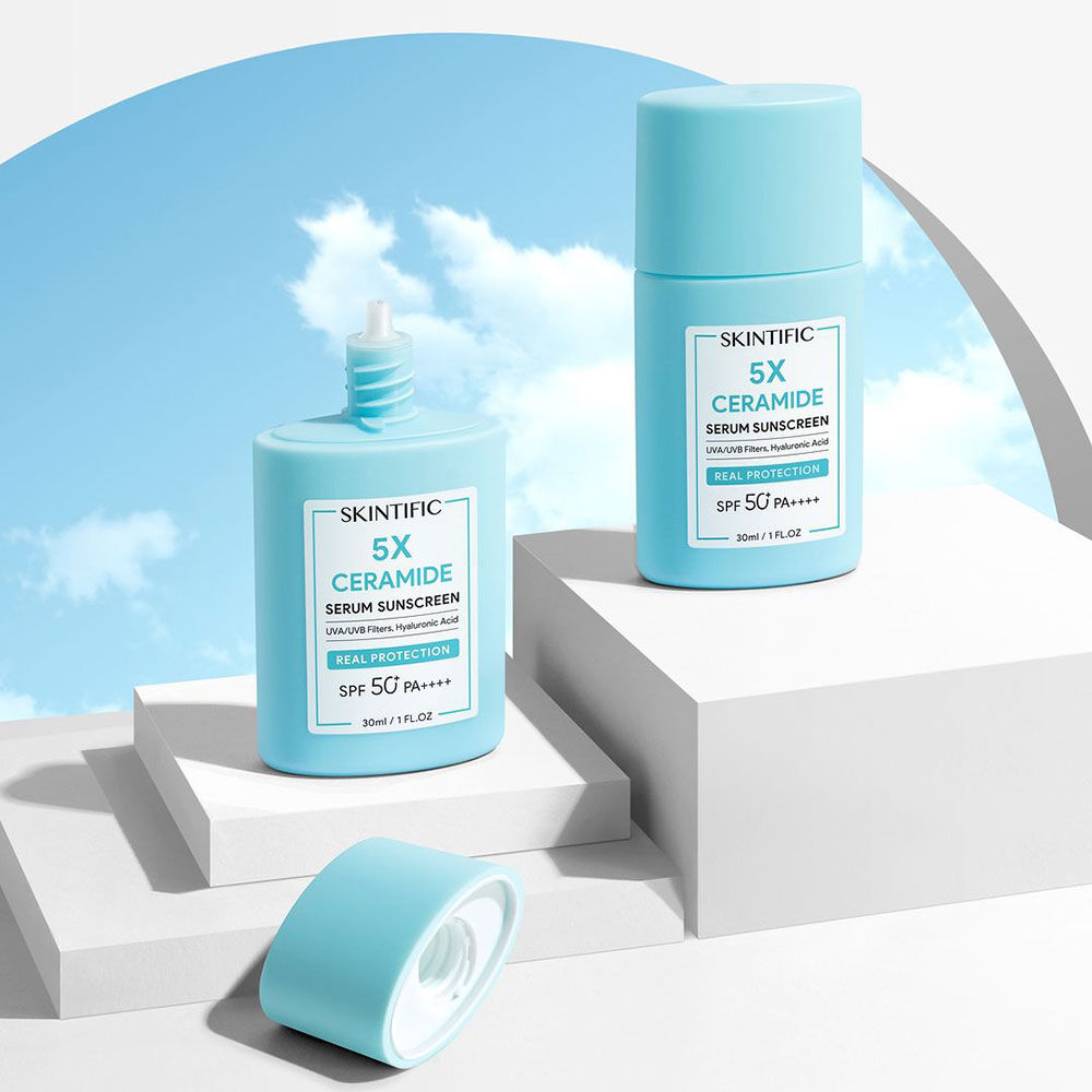 Skintific 5X Ceramide Serum Sunscreen 30ml - Image 2