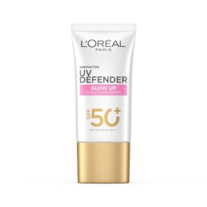 L'Oreal UV Defender Glow Up Daily Sunscreen SPF50+ PA++++(50ml)