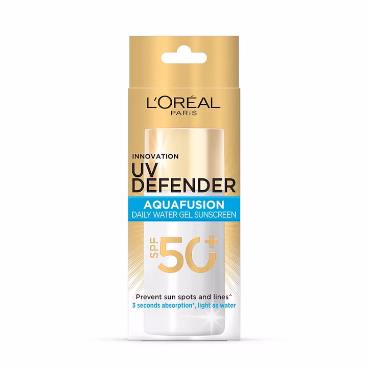 L'Oreal UV Defender Aqua Fusion Daily Sunscreen SPF50+ PA++++(50ml) - Image 2